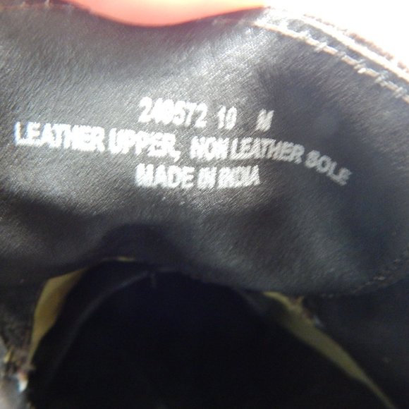 Giorgio Brutini Mens Brown Lace Up Leather Oxford Size 10M - Picture 6 of 10